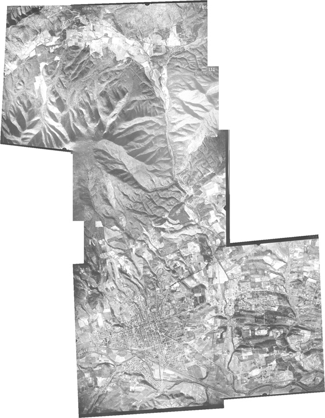 aerial photo of Catawba Branch