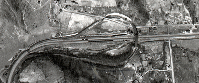 aerial photo of Vicker
