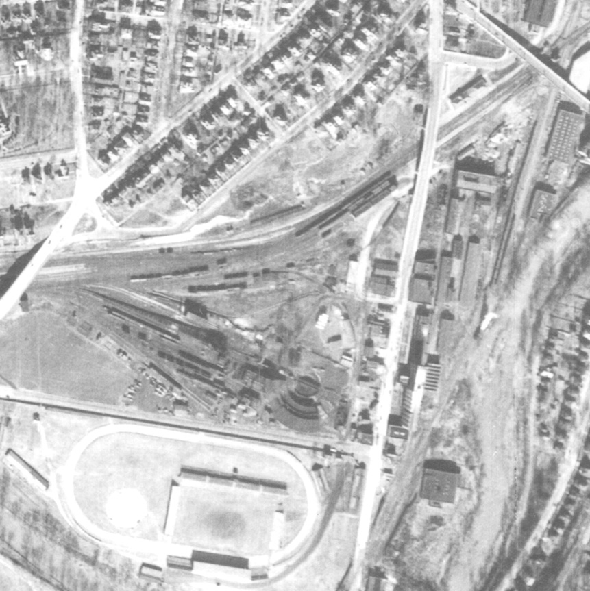 Virginian Yard aerial 1937