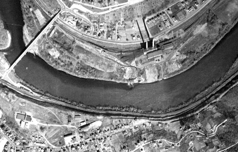 aerial photo of Narrows